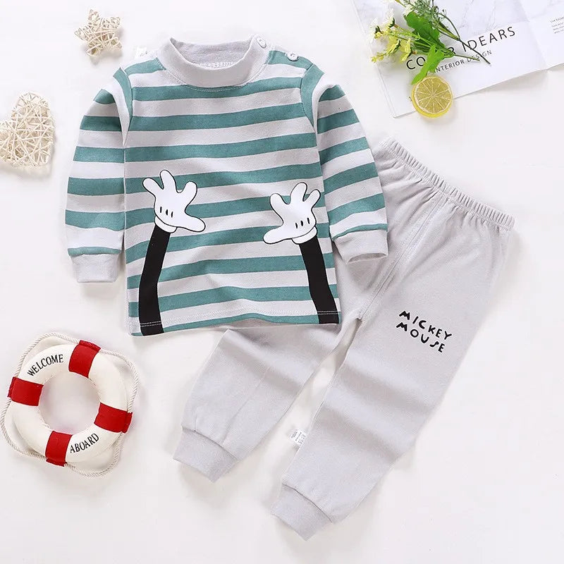 Autumn Boys And Girls Long Sleeve Outfits Fashion