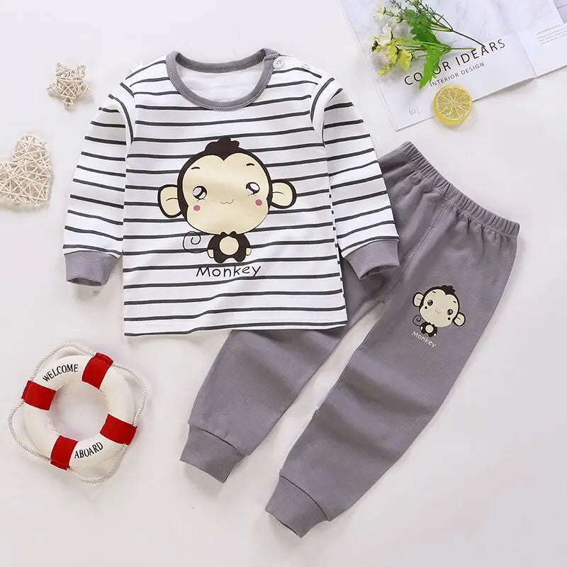 Autumn Boys And Girls Long Sleeve Outfits Fashion