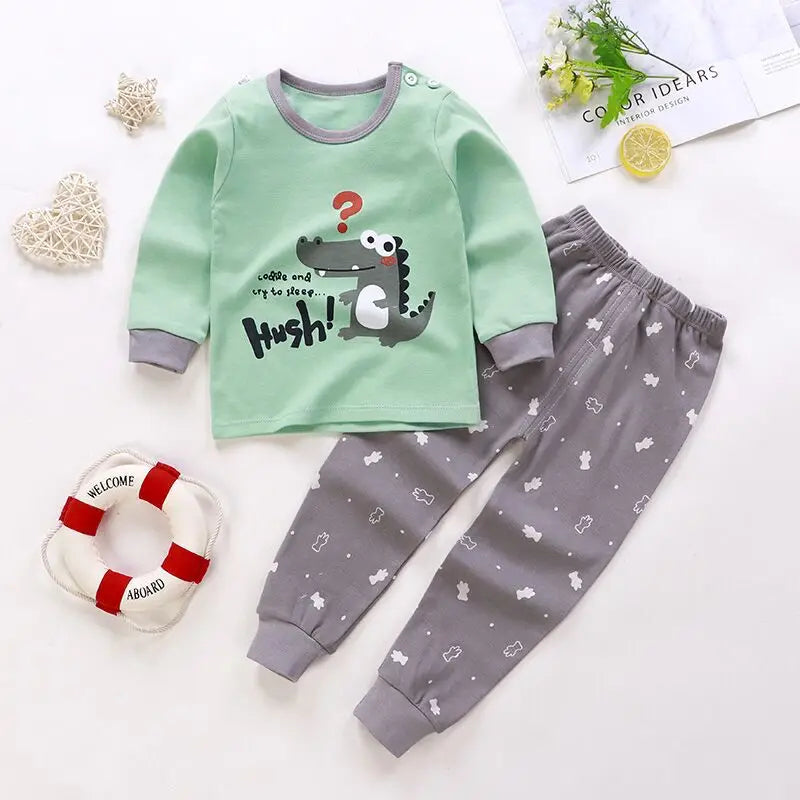 Autumn Boys And Girls Long Sleeve Outfits Fashion